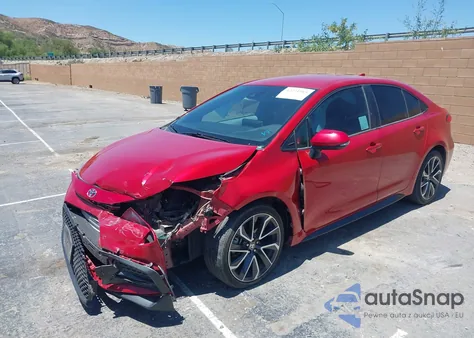 2020 Toyota Corolla Se from USA, damaged, VIN 5YFS4RCEXLP012336